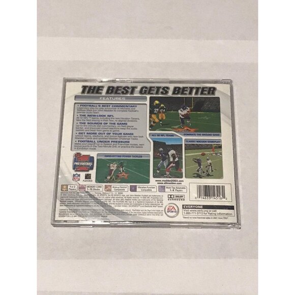 PS1: Madden NFL 2003, PlayStation 1 - Picture 2 of 3